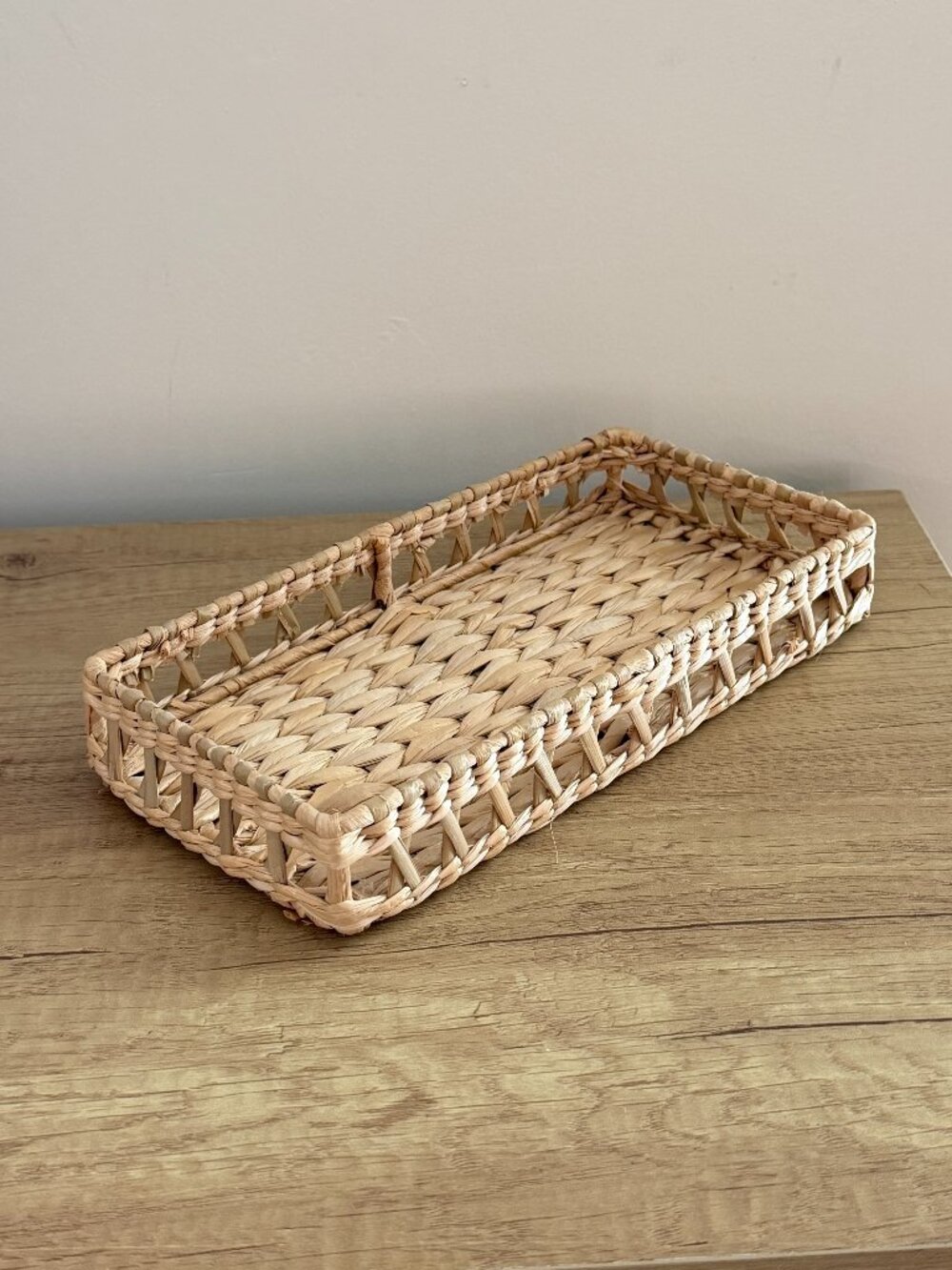 home | rattan woven wicker tray